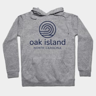 Oak Island, NC Beach Summer Wave Hoodie